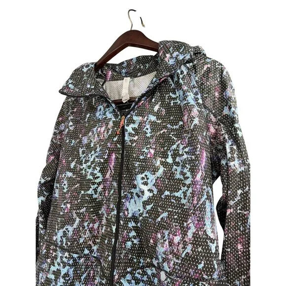 Lululemon Back Pack it Jacket Womens 10 Hood Running Outdoor Packable Athletic - Picture 6 of 8